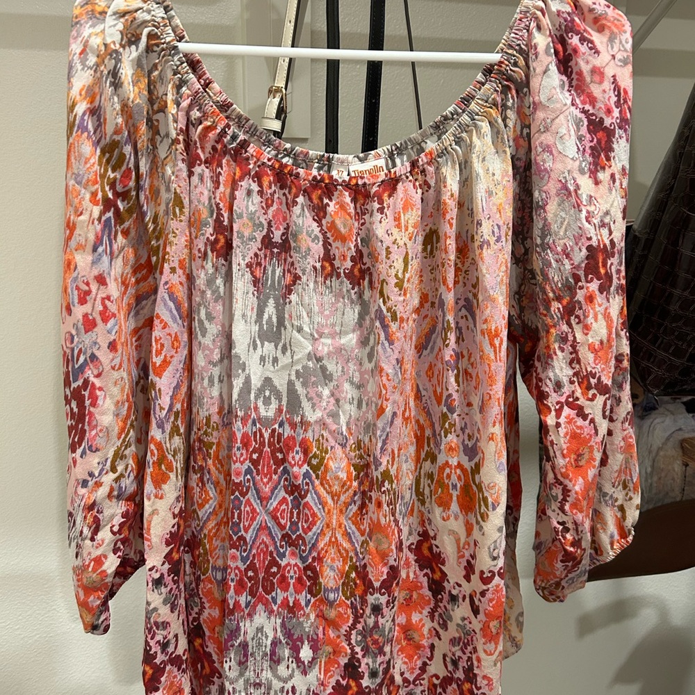 Colorful Printed Women's Top